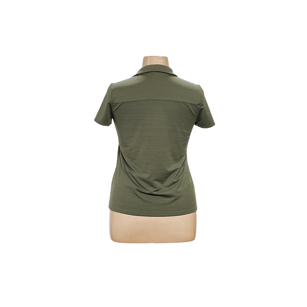 Chico's Green Solid Blouse - image 2